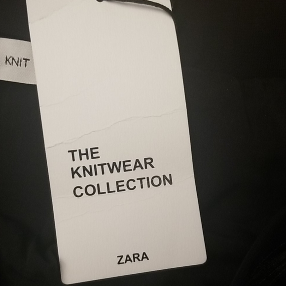 Zara black fringed skirt - Picture 7 of 9